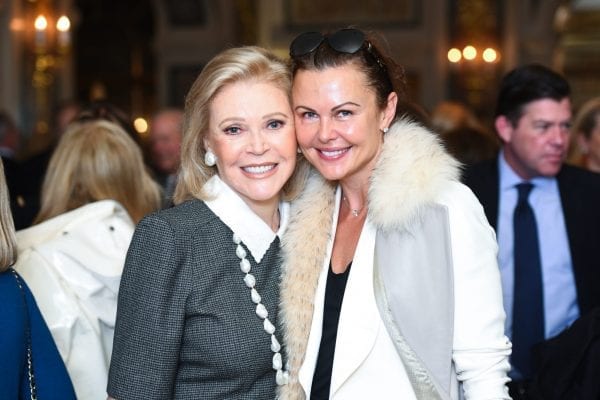 Audrey Gruss and Laura Nicklas attend Hope for Depression Research Foundation 12th Annual Hope Luncheon Seminar at The Plaza Hotel on November 6, 2018 in New York.